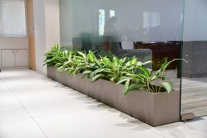 Integrated Planters