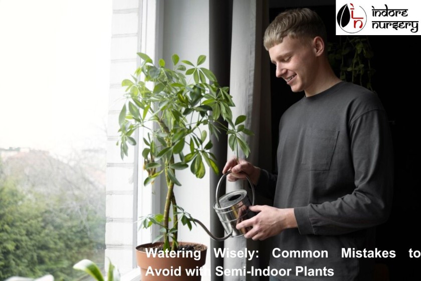 Watering Wisely: Common Mistakes to Avoid with Semi-Indoor Plants