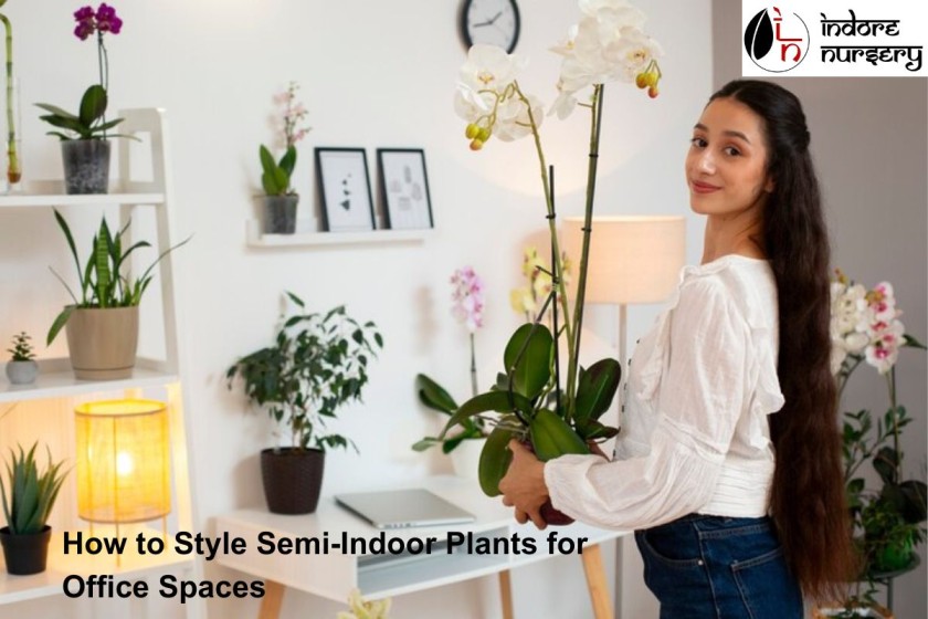 How to Style Semi-Indoor Plants for Office Spaces