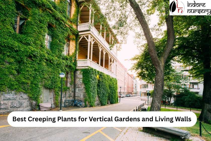 Best Creeping Plants for Vertical Gardens and Living Walls