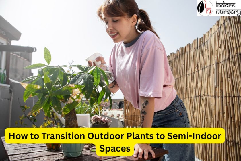 How to Transition Outdoor Plants to Semi-Indoor Spaces
