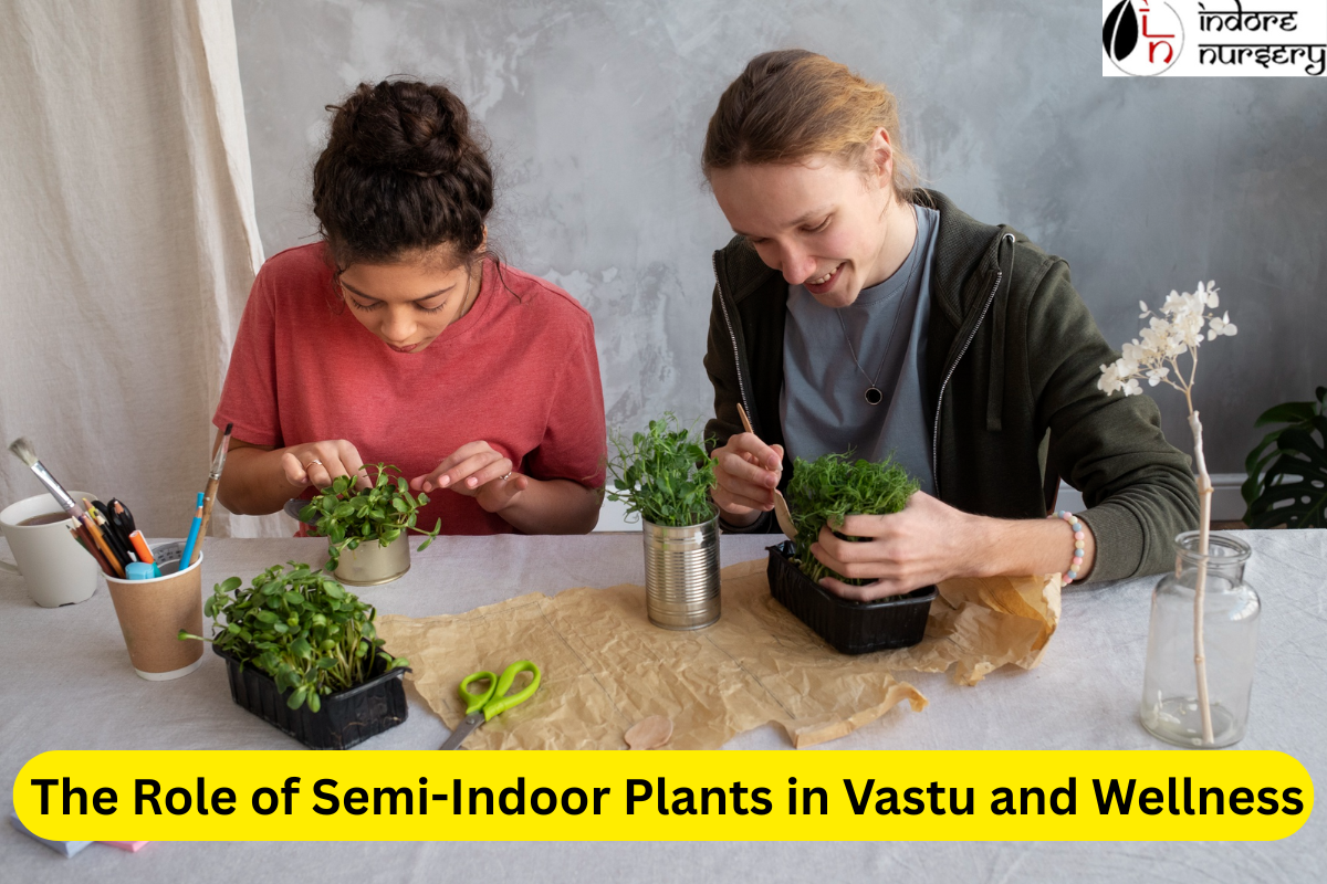 The Role of Semi-Indoor Plants in Vastu and Wellness