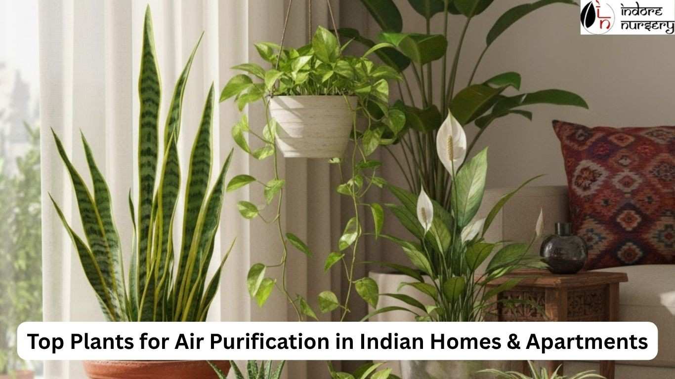 Top Plants for Air Purification in Indian Homes & Apartments